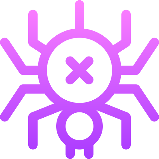 Spider Basic Gradient Lineal color icon