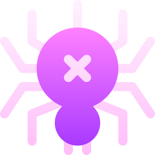 거미 Basic Gradient Gradient icon