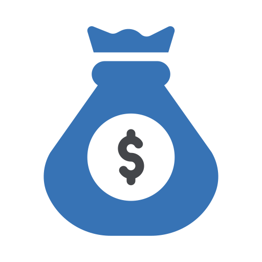 bolsa de dinero Generic Blue icono
