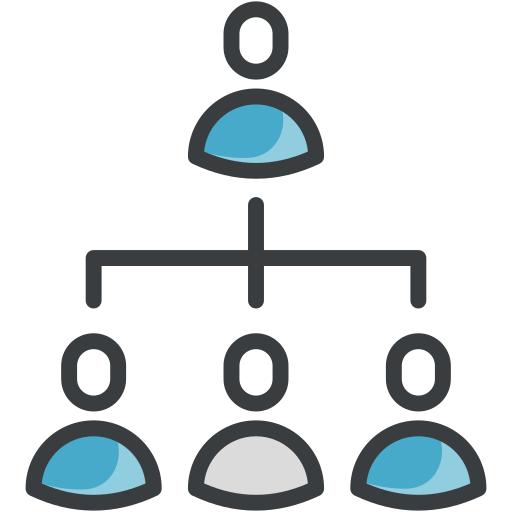 hiérarchie Generic Fill & Lineal Icône