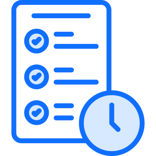 planificación del tiempo Generic Blue icono