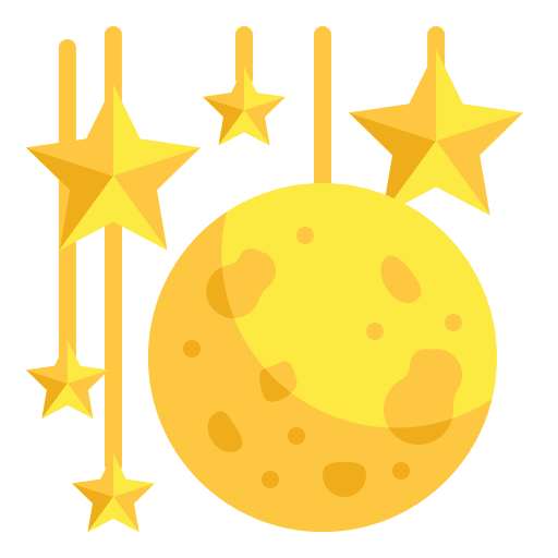 Moon Wanicon Flat icon