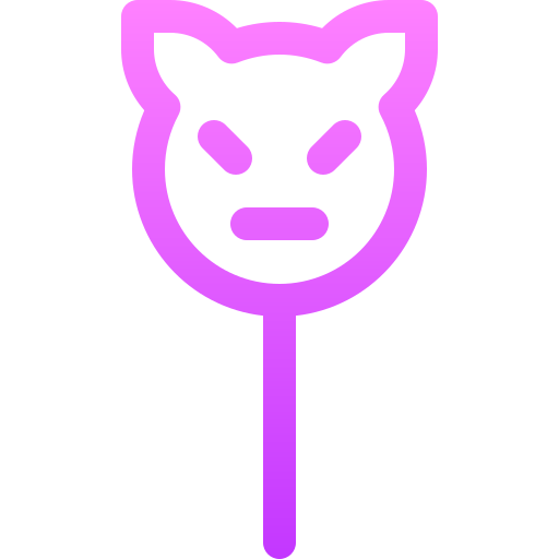 Cat Basic Gradient Lineal color icon