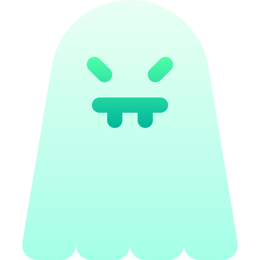 fantôme Basic Gradient Gradient Icône