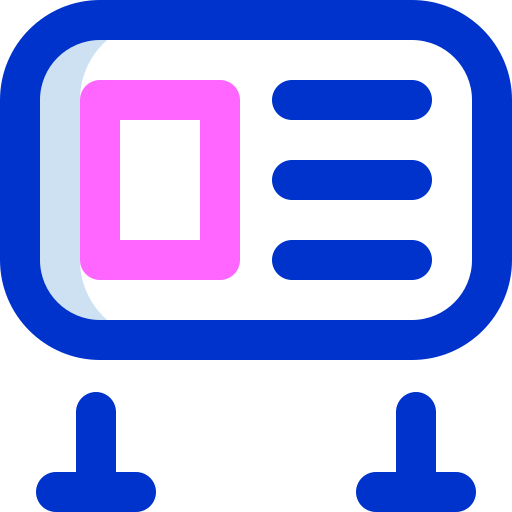panneau d'affichage Super Basic Orbit Color Icône