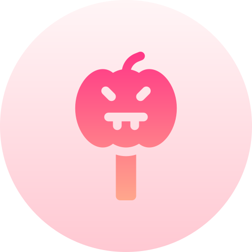 かぼちゃ Basic Gradient Circular icon