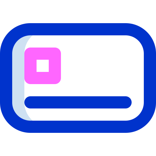 debetkaart Super Basic Orbit Color icoon