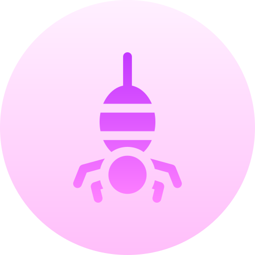 クモ Basic Gradient Circular icon