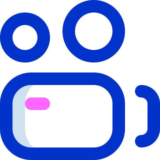 caméra vidéo Super Basic Orbit Color Icône