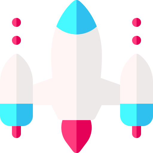 invasores espaciales Basic Rounded Flat icono