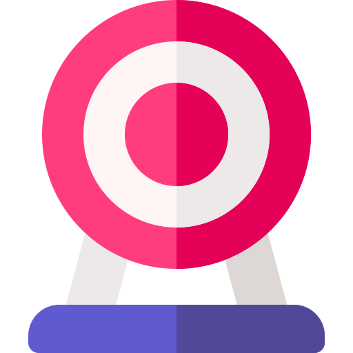 bullseye Basic Rounded Flat icon