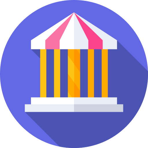 Carousel Flat Circular Flat icon