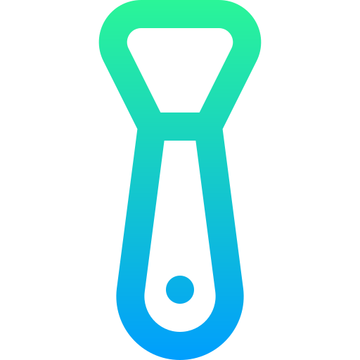 Tongue cleaner Super Basic Straight Gradient icon