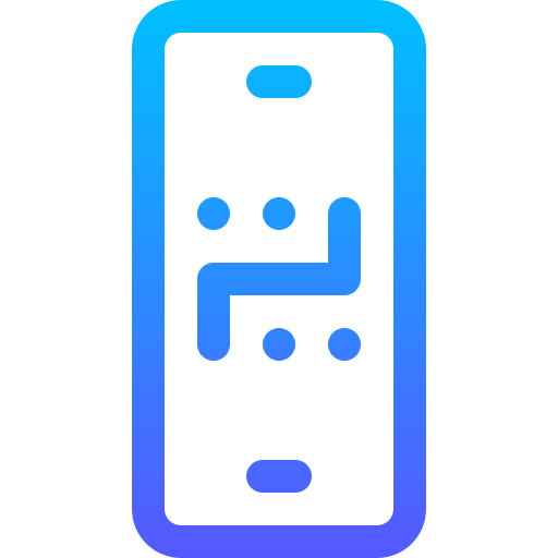 Smartphone Basic Gradient Lineal color icon