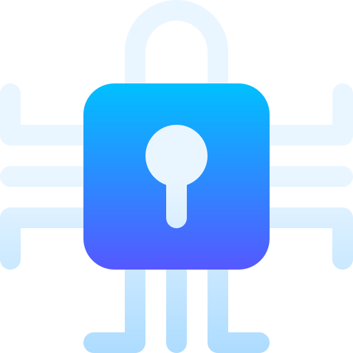 Lock Basic Gradient Gradient icon