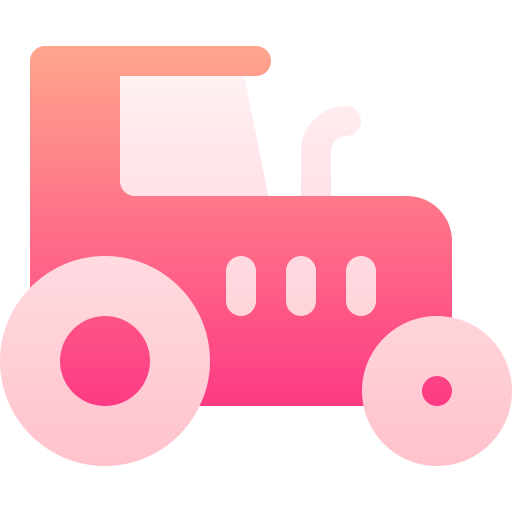 tractor Basic Gradient Gradient icoon
