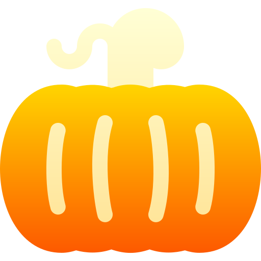 かぼちゃ Basic Gradient Gradient icon