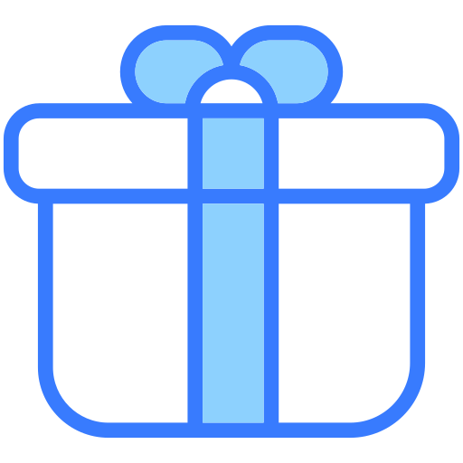 ギフト用の箱 Generic Blue icon