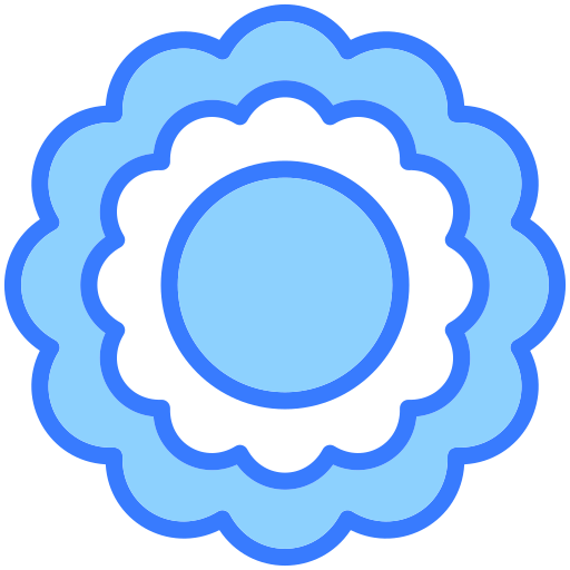 rangoli Generic Blue ikona