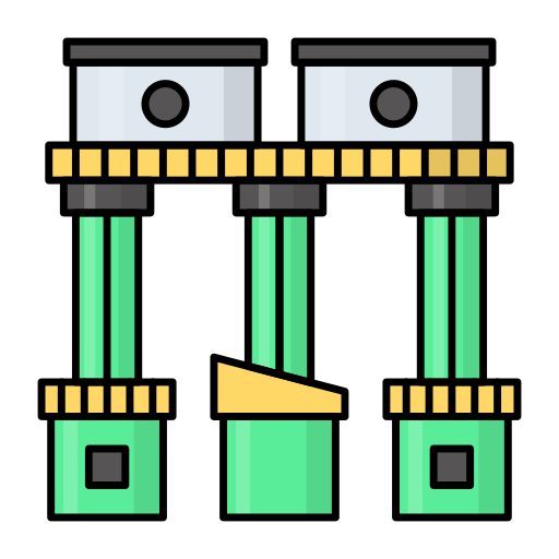 Kom ombo Generic Thin Outline Color icon