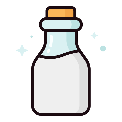 du lait Generic Outline Color Icône