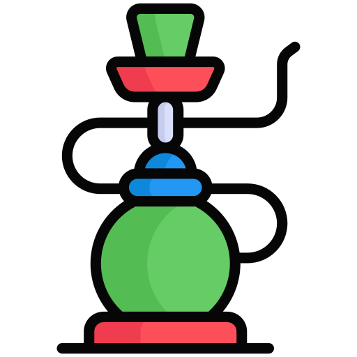 Shisha Generic Outline Color icon