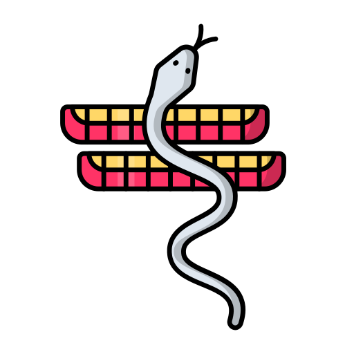 serpente Generic Thin Outline Color Ícone