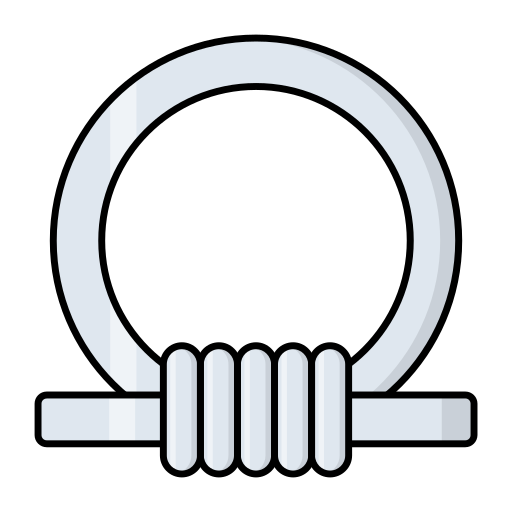 pierścień shena Generic Thin Outline Color ikona