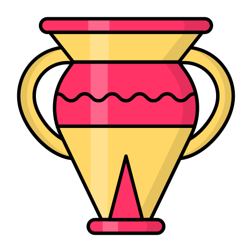 vase Generic Thin Outline Color icon