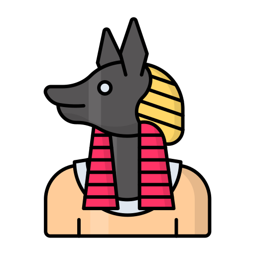 Anubis Generic Thin Outline Color icon