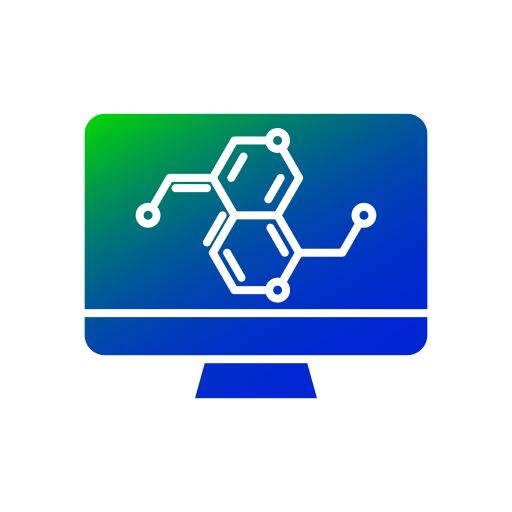 분자 Generic Flat Gradient icon