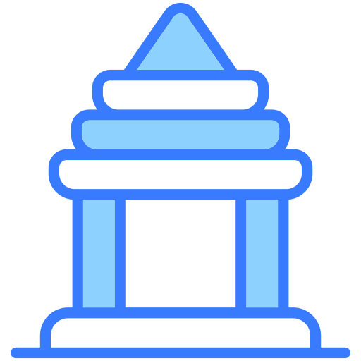 templo Generic Blue icono