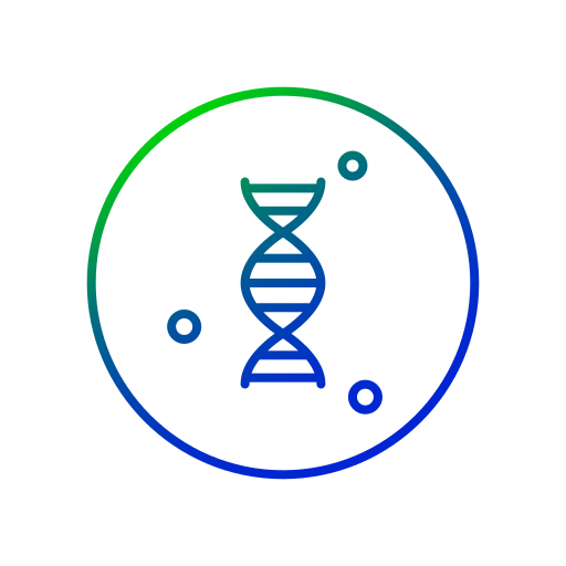 Структура ДНК Generic Gradient иконка