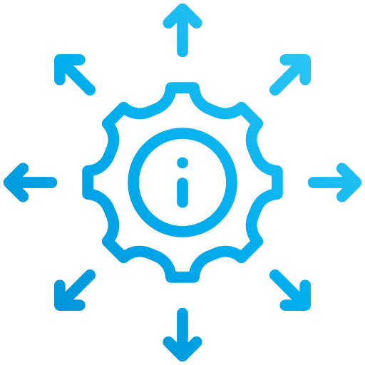 die info Generic Gradient icon