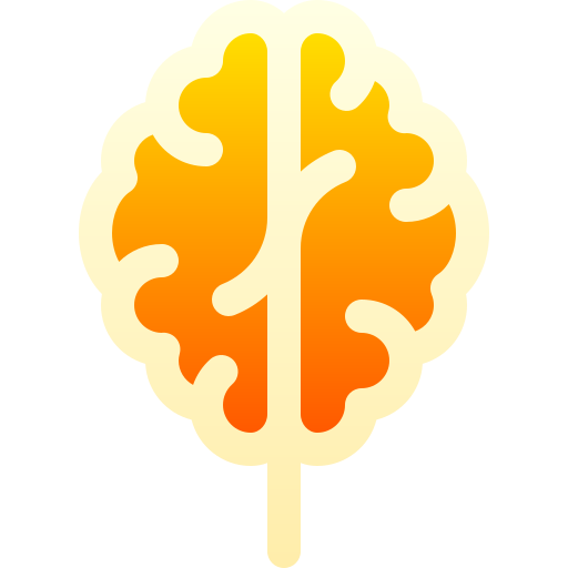 Головной мозг Basic Gradient Gradient иконка
