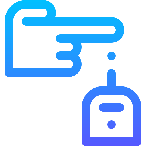 miernik glukozy Basic Gradient Lineal color ikona