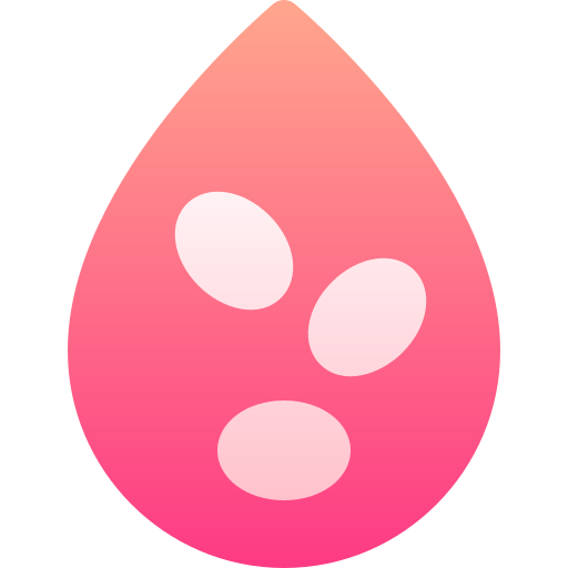 Red blood cells Basic Gradient Gradient icon