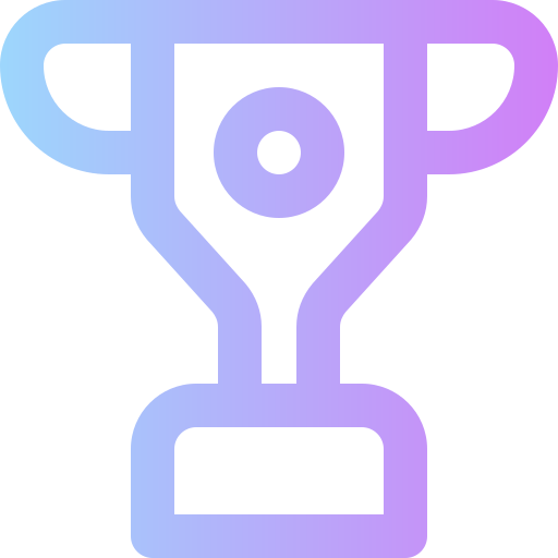 Trophy Super Basic Rounded Gradient icon