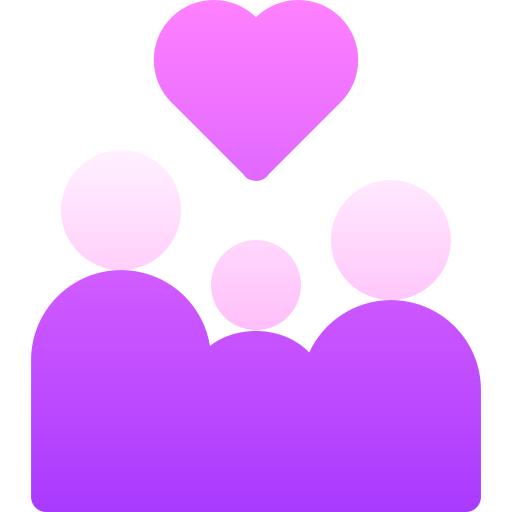 familie Basic Gradient Gradient icoon
