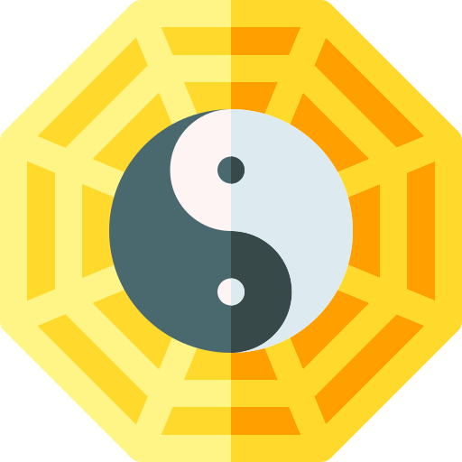yin yang Basic Rounded Flat ikona