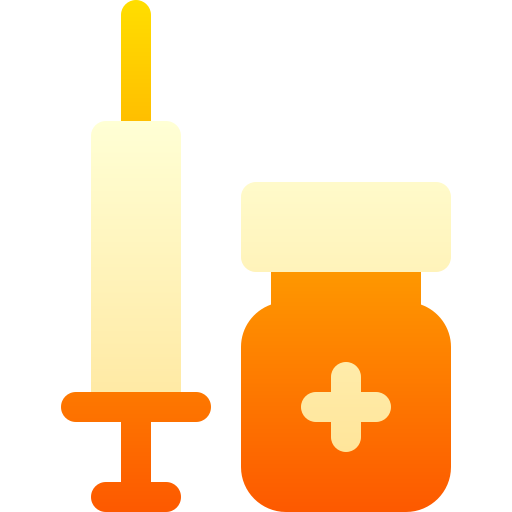 vacuna Basic Gradient Gradient icono