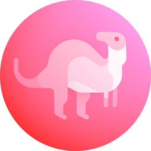 bactrosaurus Gradient Galaxy Gradient icono
