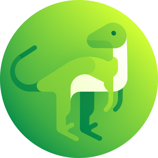 Velociraptor Gradient Galaxy Gradient icon