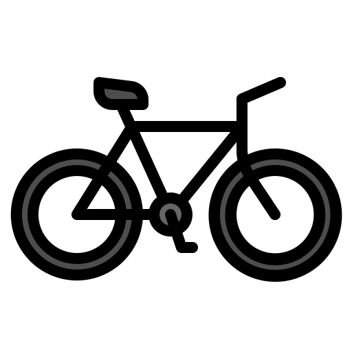 fiets Generic Outline Color icoon