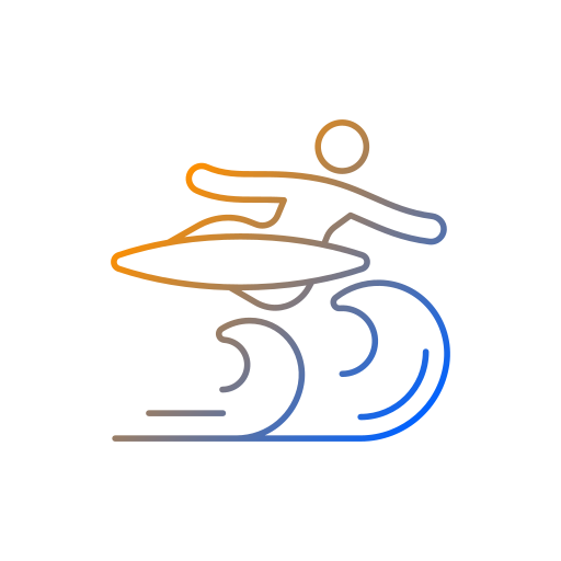 Серфинг Generic Gradient иконка