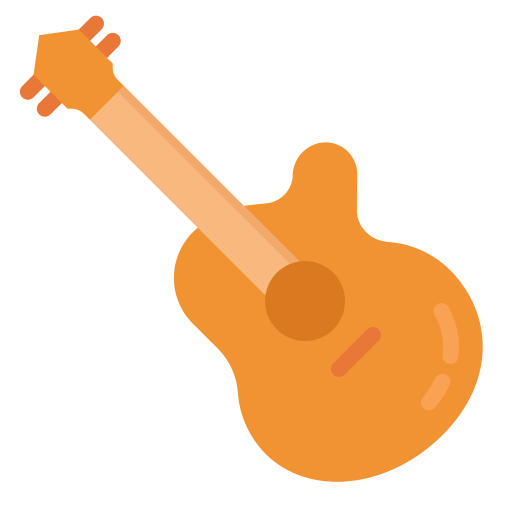 gitara Generic Flat ikona