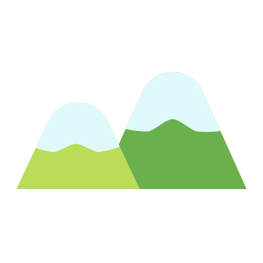 Горы Generic Flat иконка