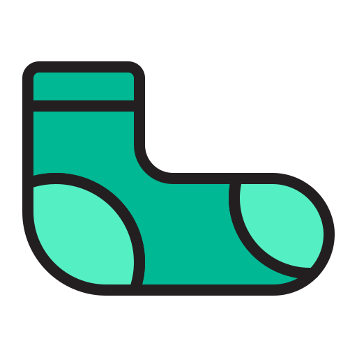 calcetín Generic Outline Color icono