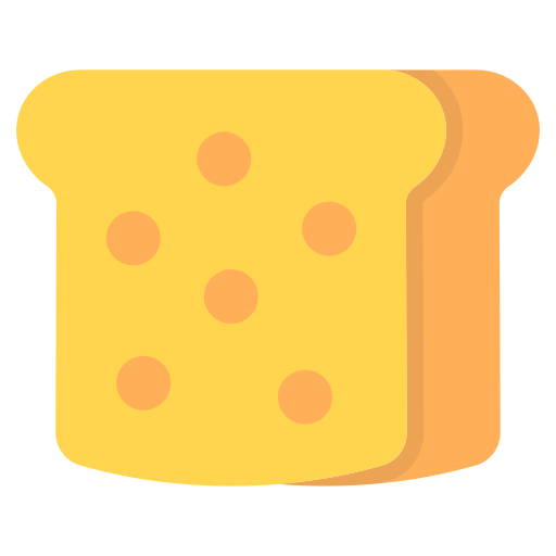 Нарезанный хлеб Generic Flat иконка