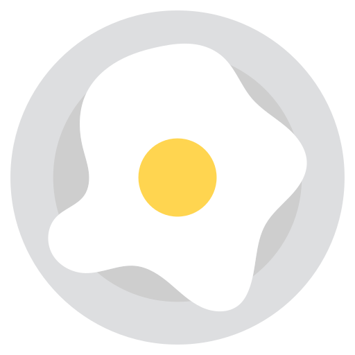 huevo frito Generic Flat icono